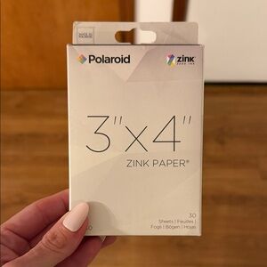 Polaroid 3"x4" ZINK Zero Ink Photo Paper - 30 Sheets (New)